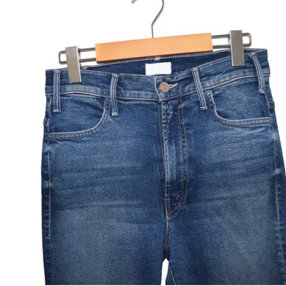 Mother The Hustler Two Step Ankle Fray Jeans - Picture 5 of 8